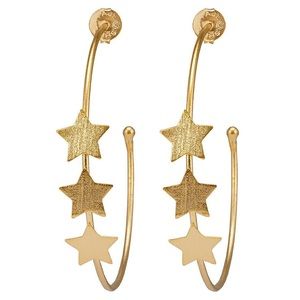 NEW Sheila Fajl Silvina Star Hoops